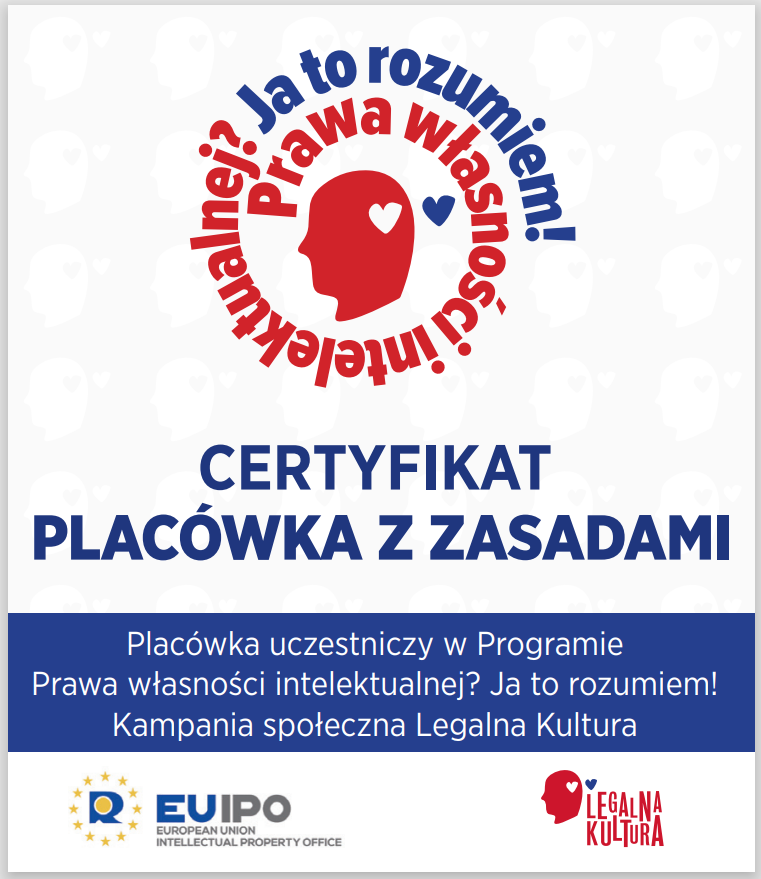 certyfikat placowka Z zasadami